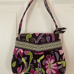 Vera Bradley Pink and Green Floral Women's Bag